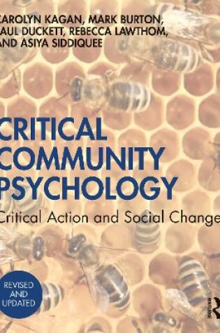 Cover of Critical Community Psychology