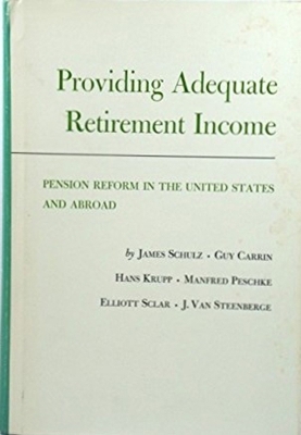 Book cover for Providing Adequate Retirement Income