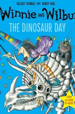 Cover of Winnie and Wilbur: The Dinosaur Day with audio CD