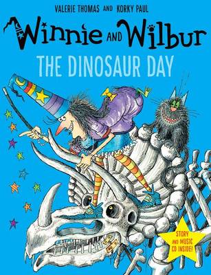 Book cover for Winnie and Wilbur: The Dinosaur Day with audio CD
