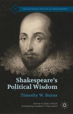 Cover of Shakespeare's Political Wisdom