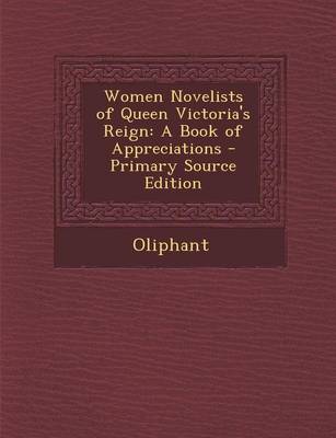 Book cover for Women Novelists of Queen Victoria's Reign