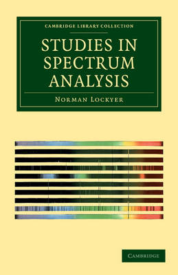 Book cover for Studies in Spectrum Analysis