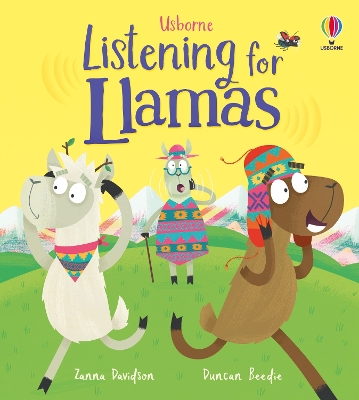 Book cover for Listening for Llamas