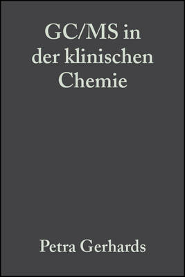 Book cover for GC/MS in der klinischen Chemie