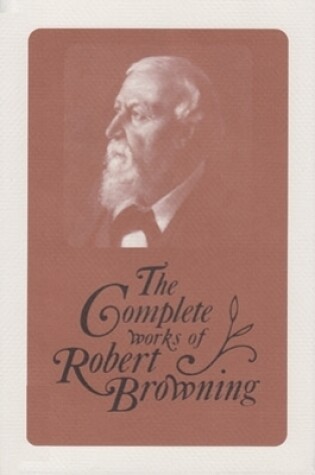 Cover of The Complete Works of Robert Browning, Volume XV