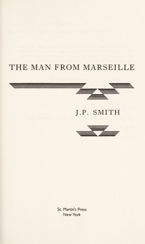 Book cover for The Man from Marseille