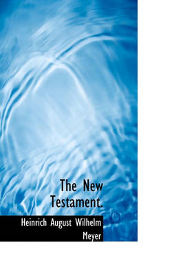 Book cover for The New Testament.