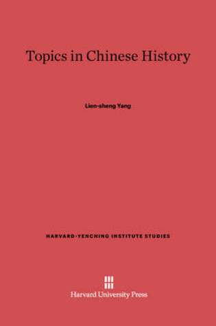 Cover of Topics in Chinese History