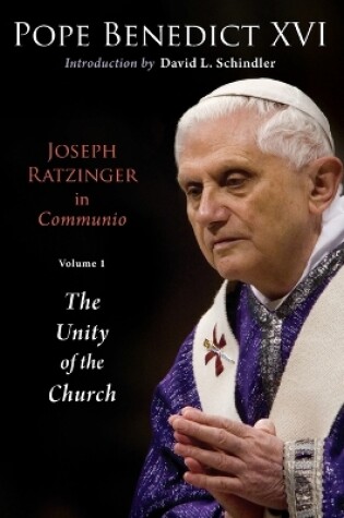 Cover of Joseph Ratzinger in Communio