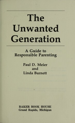 Book cover for Unwanted Generation