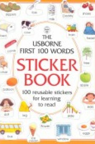 Cover of First 100 Words Sticker Book