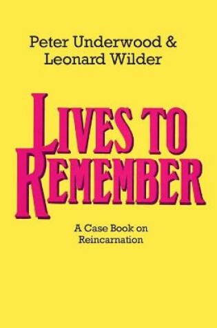 Cover of Lives to Remember