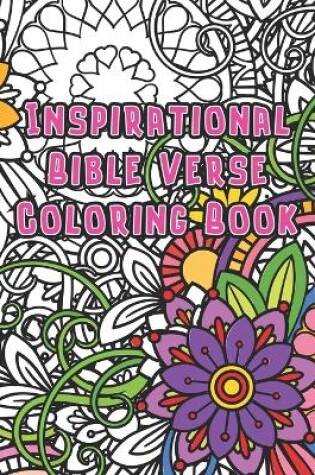 Cover of Inspirational Bible Verse Coloring Book