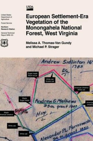 Cover of European Settlement-Era Vegetation of the Monogahela National Forest, West Virginia