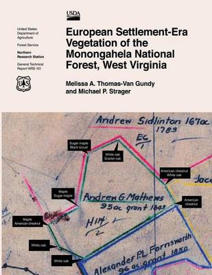 Book cover for European Settlement-Era Vegetation of the Monogahela National Forest, West Virginia