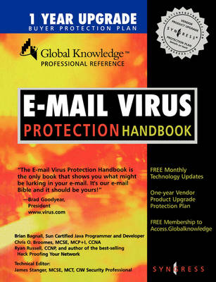 Book cover for E-Mail Virus Protection Handbook