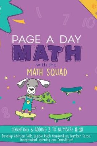 Cover of Page A Day Math Addition & Counting Book 3