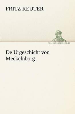 Book cover for de Urgeschicht Von Meckelnborg