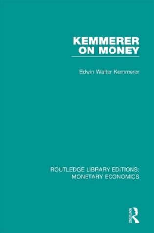 Cover of Kemmerer on Money