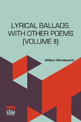 Book cover for Lyrical Ballads, with Other Poems, 1800, Volume II