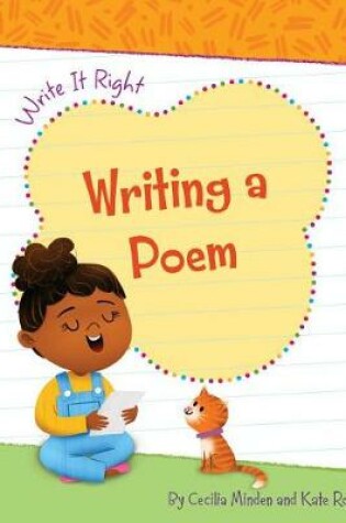 Cover of Writing a Poem