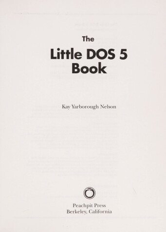 Book cover for The Little Disc Operating System 5 Book