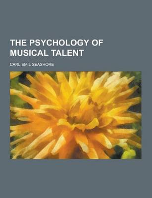Book cover for The Psychology of Musical Talent