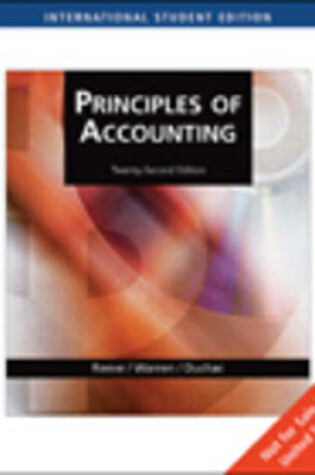 Cover of Principles of Accounting