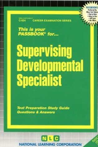 Cover of Supervising Developmental Specialist