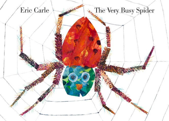 Book cover for The Very Busy Spider