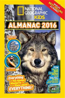 Book cover for National Geographic Kids Almanac 2016