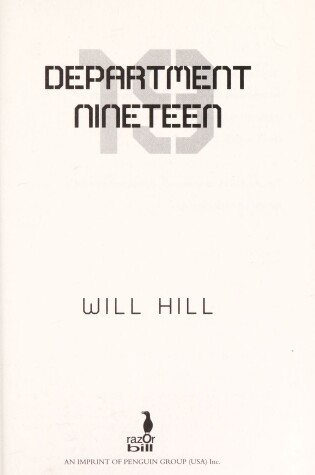 Cover of Department 19