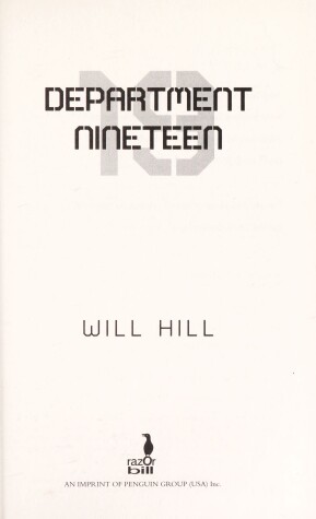 Book cover for Department 19