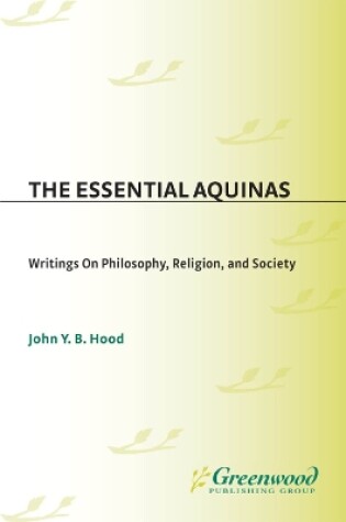 Cover of The Essential Aquinas
