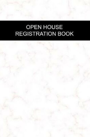 Cover of Open House Registration Book
