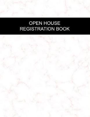 Book cover for Open House Registration Book