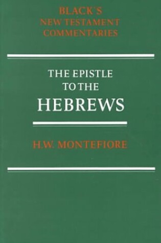 Cover of Epistle to the Hebrews