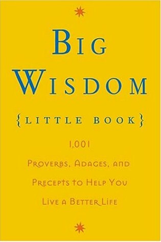 Cover of Big Wisdom