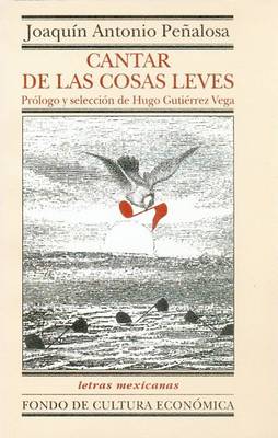 Book cover for Cantar de Las Cosas Leves. Antologia