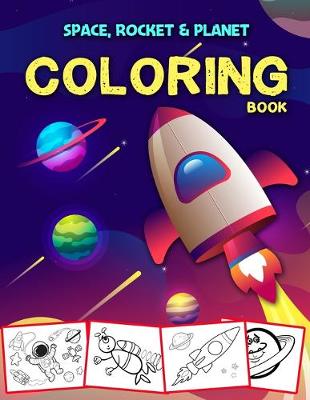 Book cover for Space Coloring Book