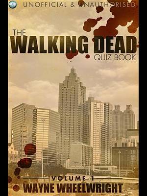 Book cover for The Walking Dead Quiz Book