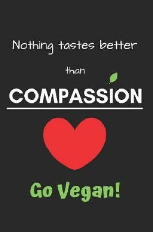 Cover of Nothing Tastes Better Than Compassion. Go Vegan!