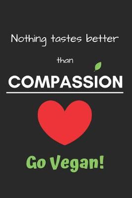 Book cover for Nothing Tastes Better Than Compassion. Go Vegan!