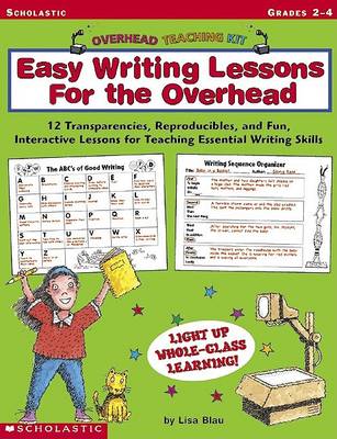 Book cover for Easy Writing Lessons for the Overhead