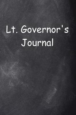 Cover of Lt. Governor's Journal Chalkboard Design