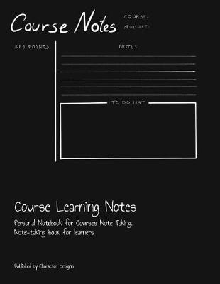 Book cover for Course Learning Notes