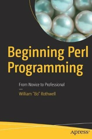Cover of Beginning Perl Programming