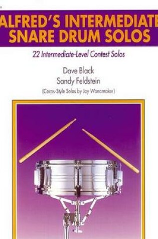 Cover of Alfred's Intermediate Snare Drum Solos