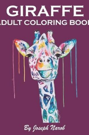 Cover of Giraffe Adult Coloring Book